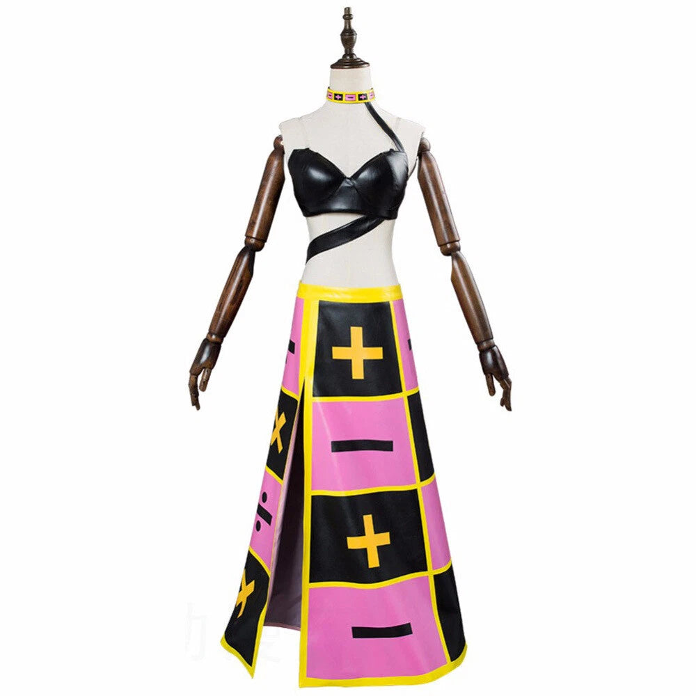 Cosplay Jojos Bizarre Adventure Stone Ocean Trish Una Vest Skirts JK Dress Suits