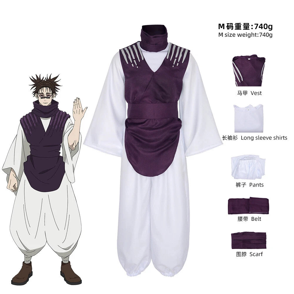 Cosplay Jujutsu Kaisen Choso Costumes Halloween Mens Kimono Masquerade Outfits