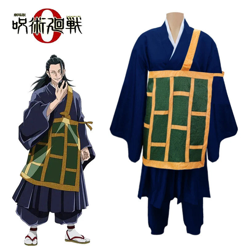Cosplay Jujutsu Kaisen Geto Suguru Costume Kimono Halloween Carnival Suits Mens