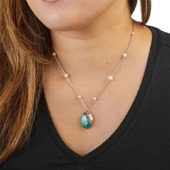 Cosplay Moana Ocean Shell Locket Necklace Openable Pendant Halloween Props Gifts