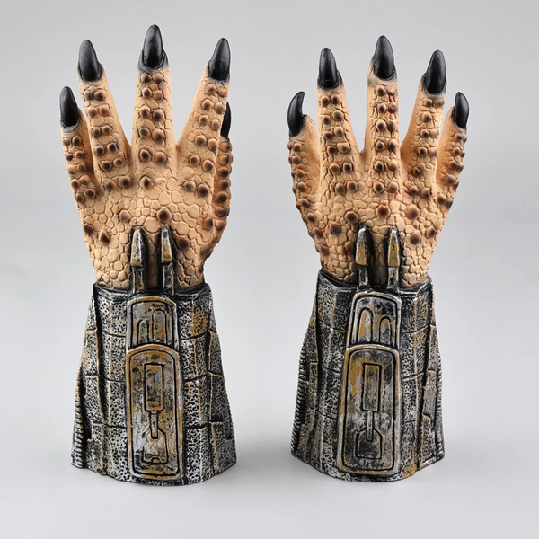 Predator Claw Paws Gloves Halloween Cosplay Monster Masquerade Armor Props Latex
