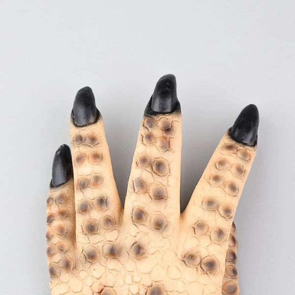 Predator Claw Paws Gloves Halloween Cosplay Monster Masquerade Armor Props Latex