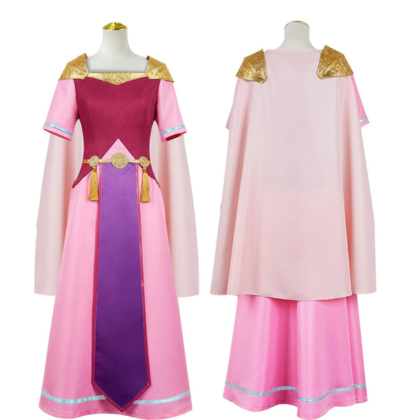 Cosplay Princess Zelda The Legend of Zelda Echoes of Wisdom Dresses Costume Suit