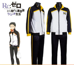 Cosplay Re Life In A Different World From Zero Natsuki Subaru Jacket Pants Suits