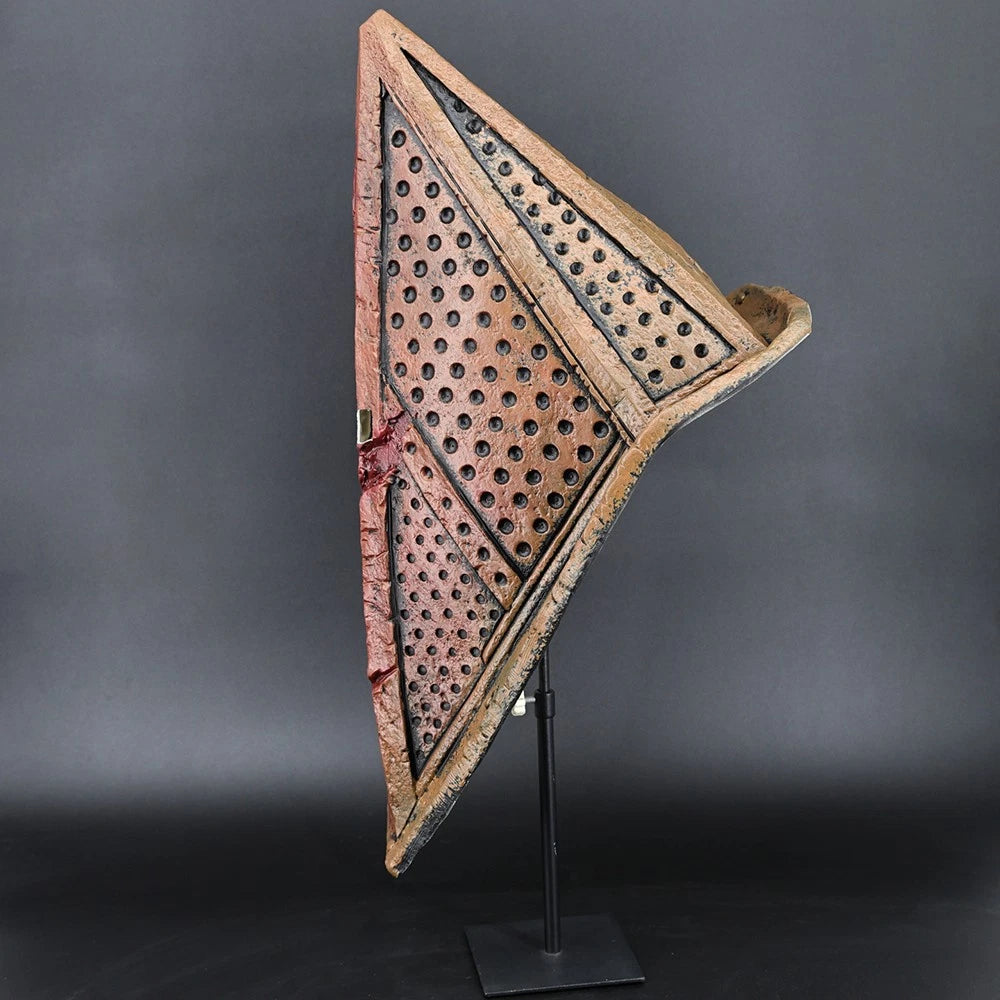 Cosplay Red Pyramid Head Thing Helmets Halloween Devil Monster Masks Props