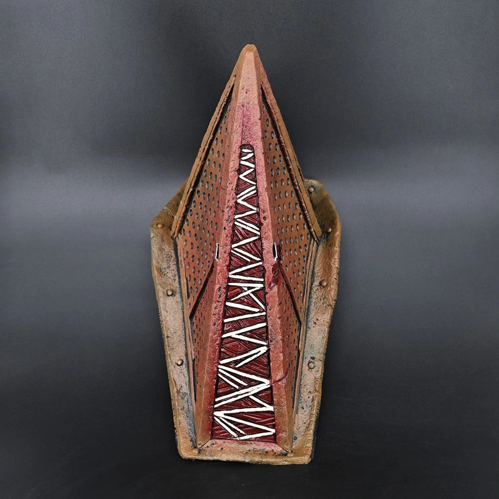 Cosplay Red Pyramid Head Thing Helmets Halloween Devil Monster Masks Props
