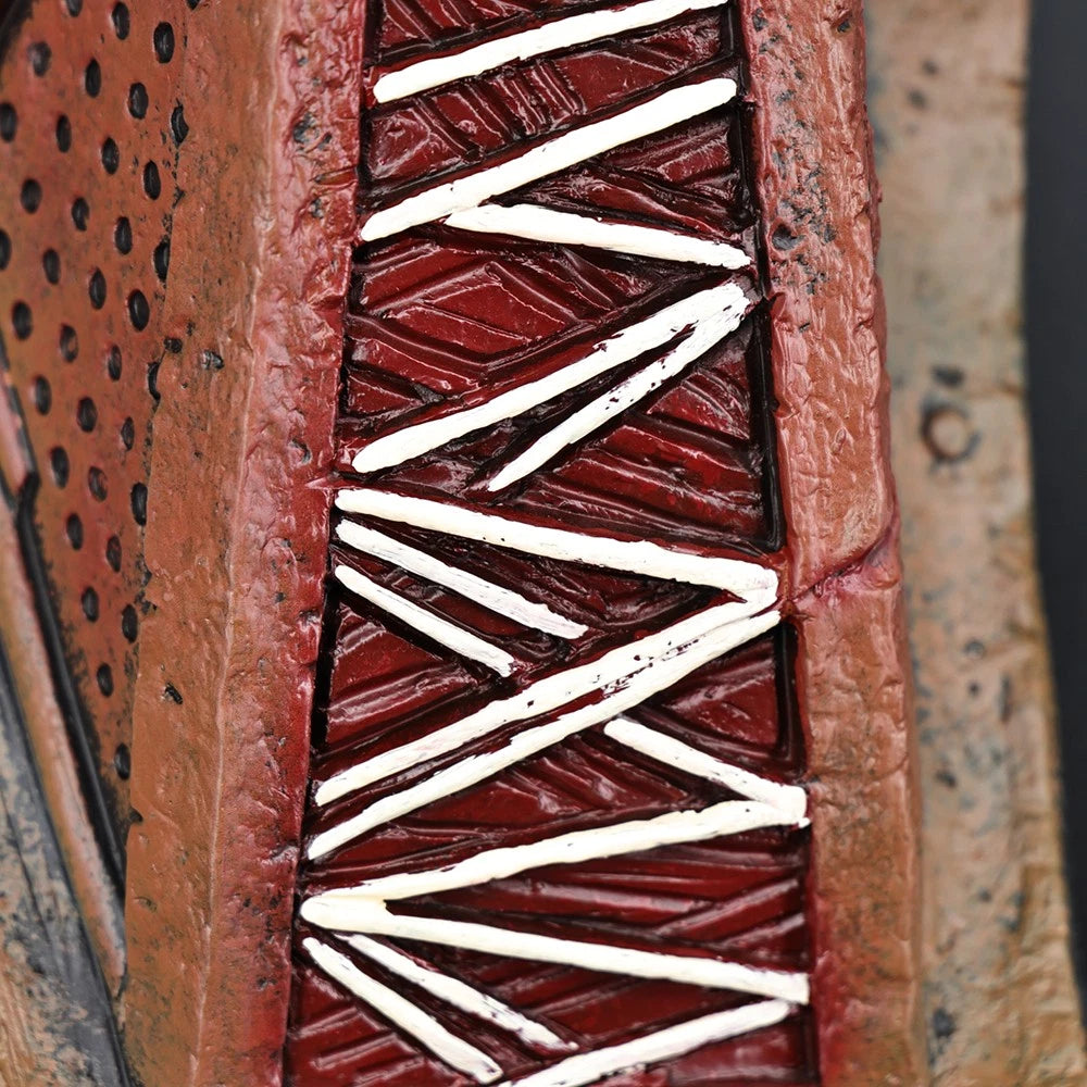 Cosplay Red Pyramid Head Thing Helmets Halloween Devil Monster Masks Props