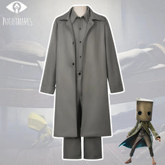 Cosplay Scary Game Little Nightmares Mono Costumes Halloween Carnival Suits