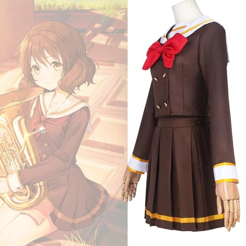 Cosplay Sound Hibike Euphonium Oumae Kumiko Costumes Kousaka Reina JK Dresses