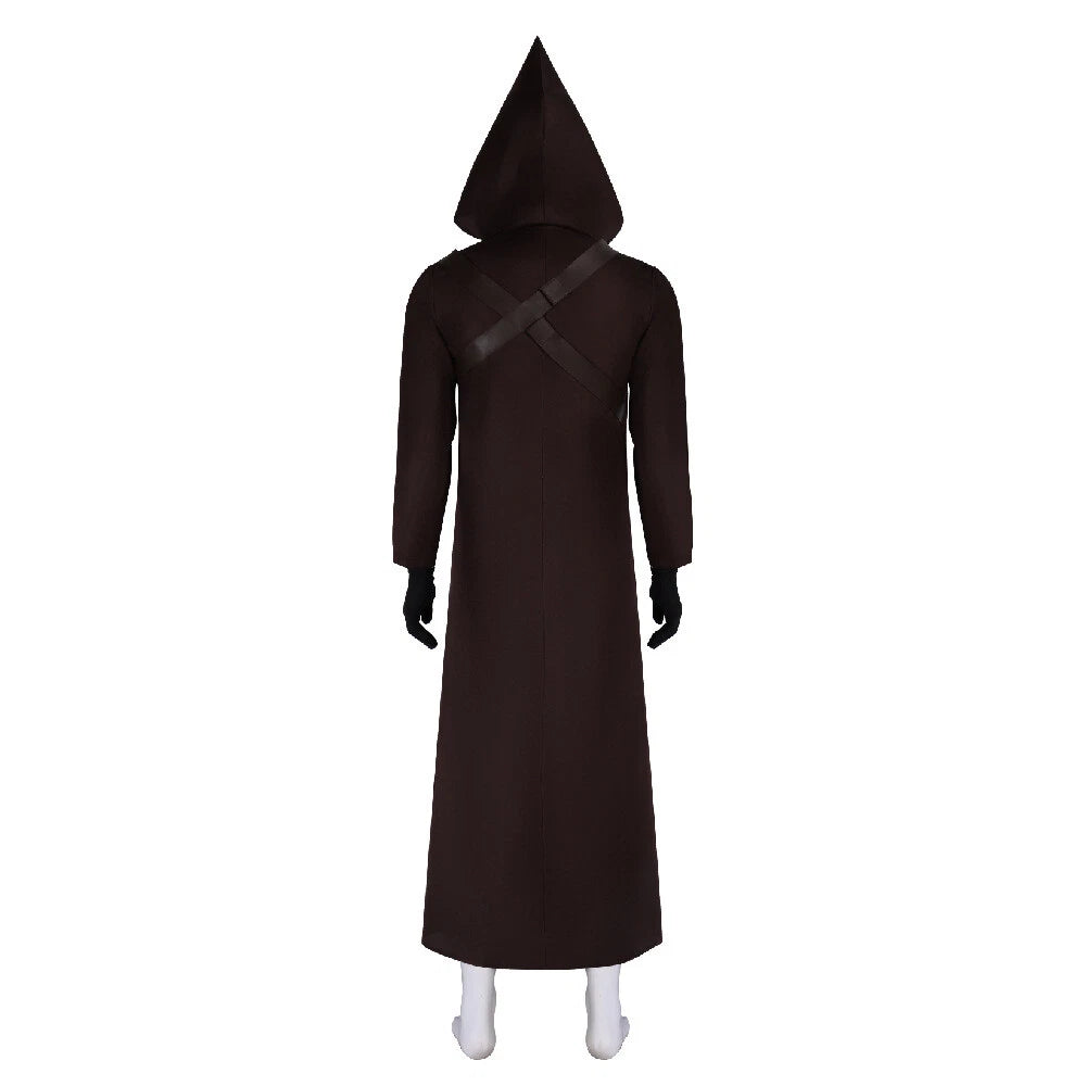 Cosplay Star Wars Jawa Long Coat Hood Costume Halloween Jedi Carnival Suit