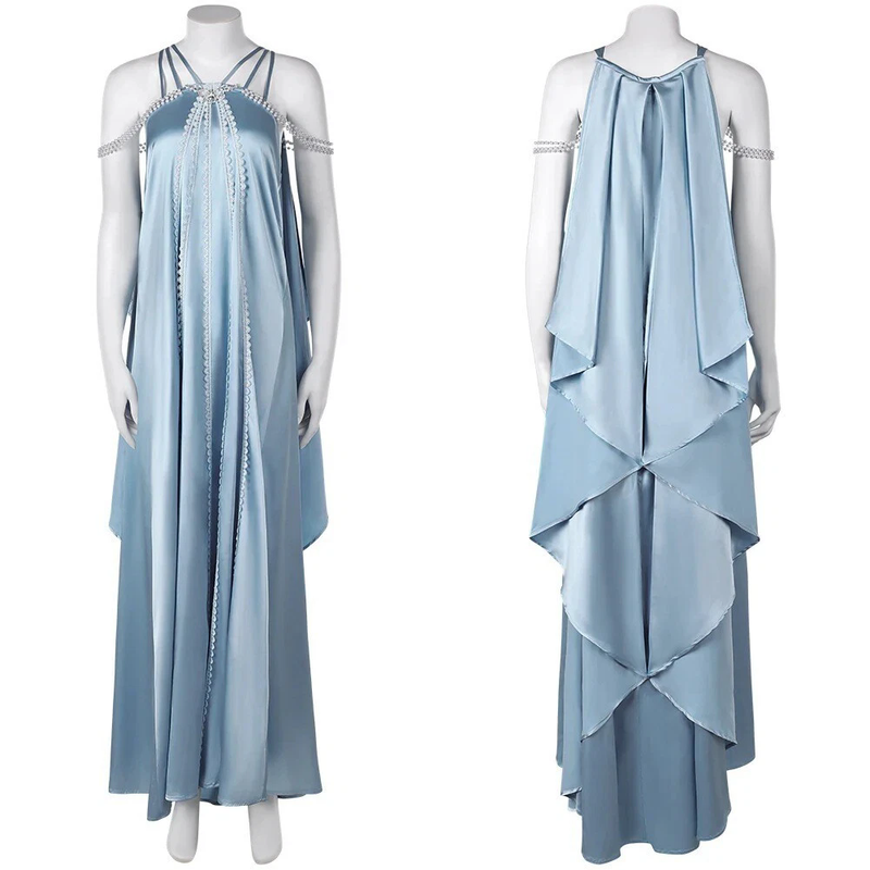 Cosplay SW Padmé Amidala Dress Sleepwear Halloween Carnival Gown Costumes