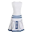 Cosplay SW the Robot R2-D2 Skirt Dress Halloween Party Masquerade Costume