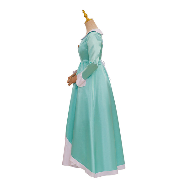 Cosplay Super Mario Bros Princess Rosalina Dress Crown Halloween Carnival Suits