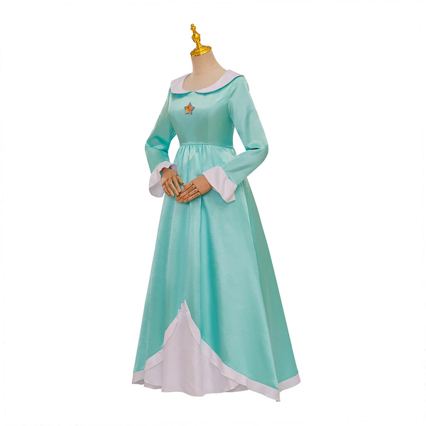Cosplay Super Mario Bros Princess Rosalina Dress Crown Halloween Carnival Suits