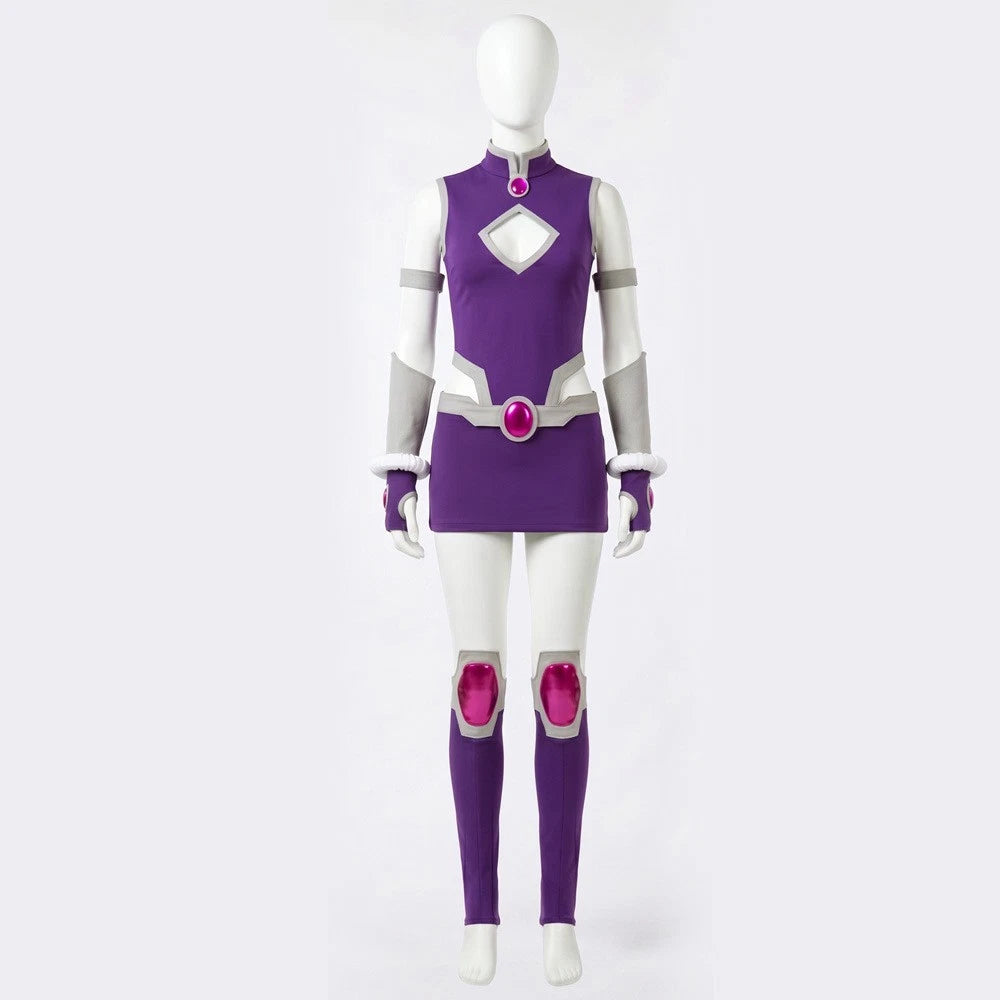 Cosplay Teen Titans Raven Dresses Costume Halloween Superhero Masquerade Suits