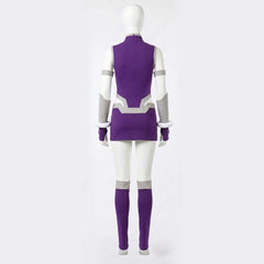 Cosplay Teen Titans Raven Dresses Costume Halloween Superhero Masquerade Suits