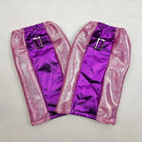 Cosplay Teen Titans Starfire Kids Dress Superhero Princess Koriand'r Girls Suits