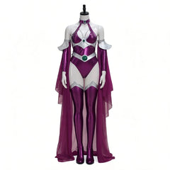 Cosplay Teen Titans Starfire Sexy Jumpsuits Superhero Koriandr Costumes Suits