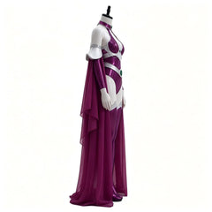 Cosplay Teen Titans Starfire Sexy Jumpsuits Superhero Koriandr Costumes Suits