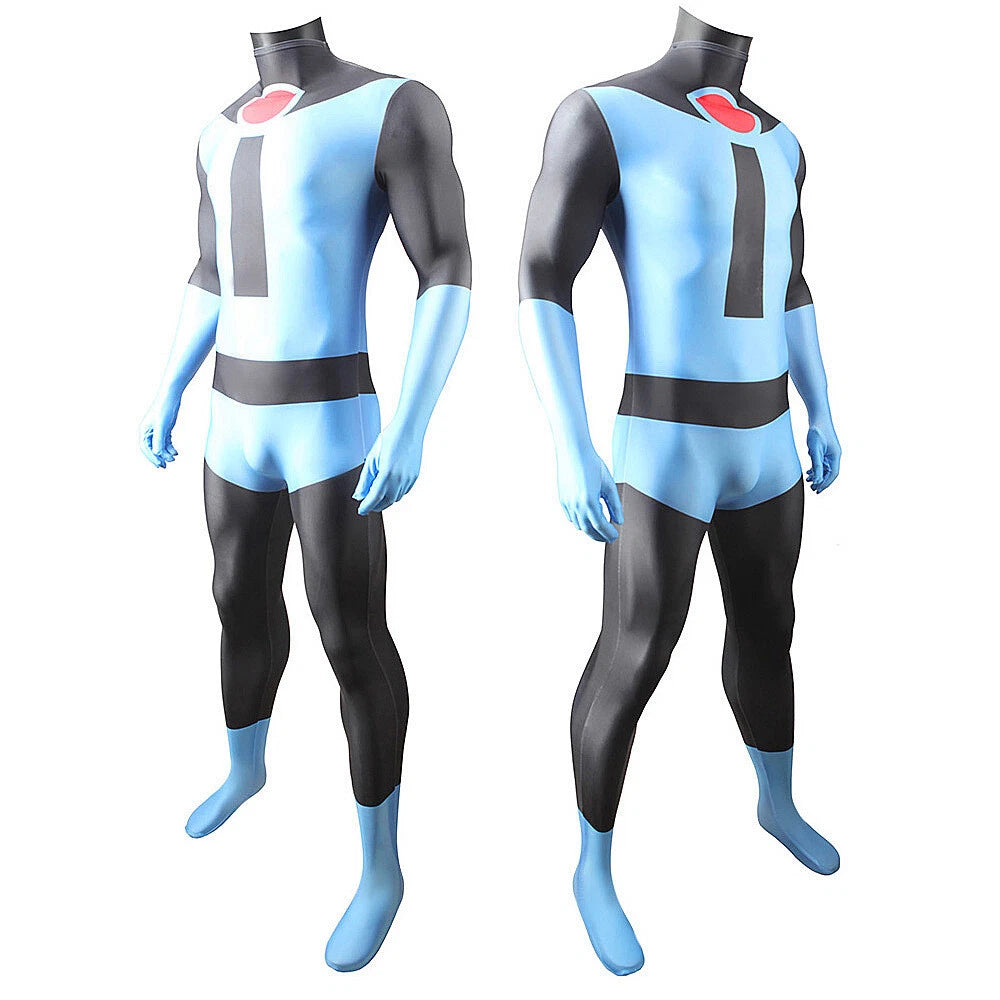 Cosplay The Incredibles Blue Mr Incredible Jumpsuit Adult ABodysuits Zentai