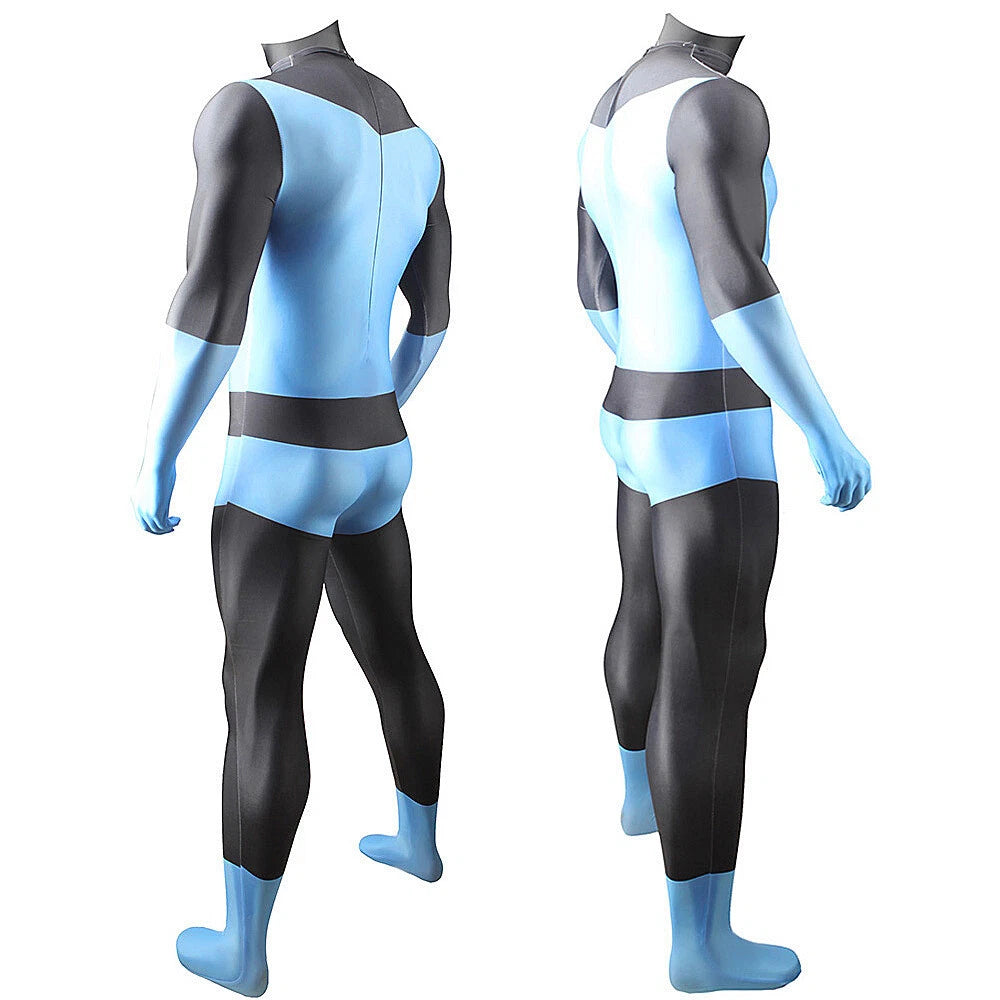 Cosplay The Incredibles Blue Mr Incredible Jumpsuit Adult ABodysuits Zentai
