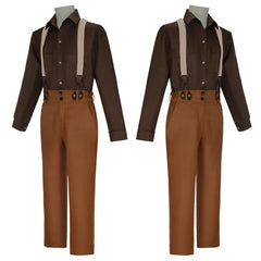 Cosplay Titanic Jack Dawson Shirts Overall Costumes Halloween Carnival Suits