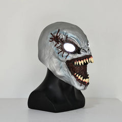 Cosplay Venom The Last Dance led Mask Edward Brock Superhero Full Head Mask Prop