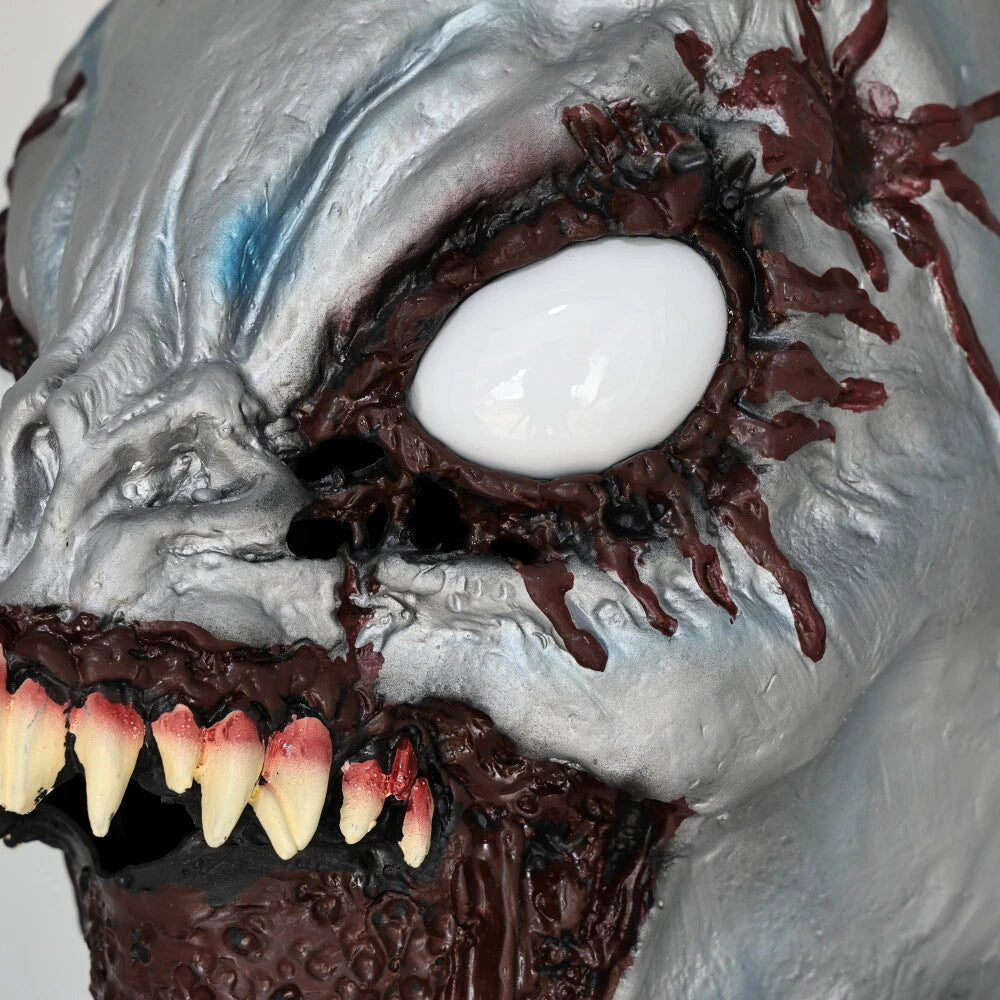 Cosplay Venom The Last Dance led Mask Edward Brock Superhero Full Head Mask Prop