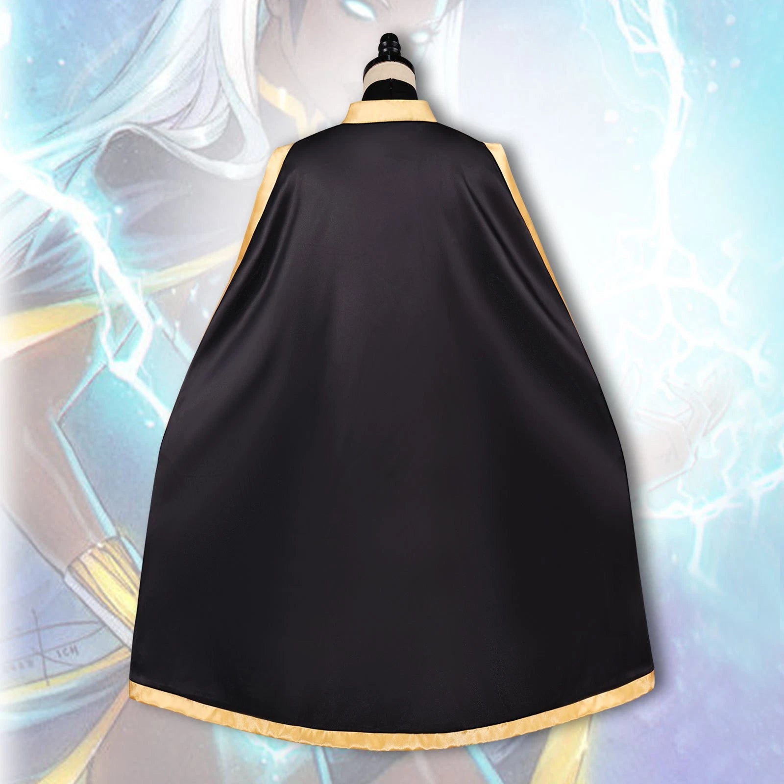 Cosplay X-Men Storm Sexy Jumpsuit Cloak Costumes Halloween Superhero Outfits