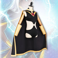 Cosplay X-Men Storm Sexy Jumpsuit Cloak Costumes Halloween Superhero Outfits