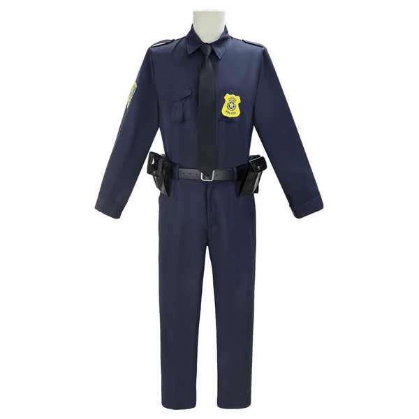 Cosplay Zootopia Fox Nick Wilde Police Uniform Pants Zootropolis Halloween Suits