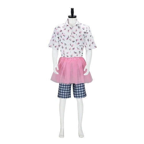 Cosplay Ace Ventura Pet Detective Costumes Skirts Halloween Fancy Dress Suits