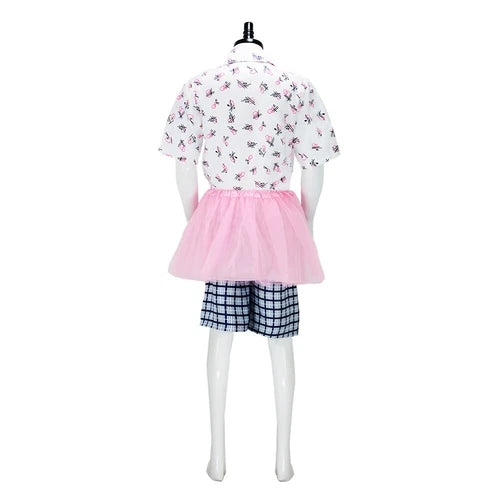 Cosplay Ace Ventura Pet Detective Costumes Skirts Halloween Fancy Dress Suits