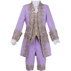 Cosplay Victorian Medieval Gothic Prince Embroidery Costumes Steampunk Suits