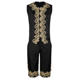 Cosplay Victorian Medieval Gothic Prince Embroidery Costumes Steampunk Suits
