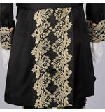 Cosplay Victorian Medieval Gothic Prince Embroidery Costumes Steampunk Suits