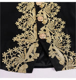 Cosplay Victorian Medieval Gothic Prince Embroidery Costumes Steampunk Suits