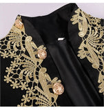 Cosplay Victorian Medieval Gothic Prince Embroidery Costumes Steampunk Suits