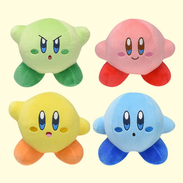 Cute Kirby Plush Toy Soft Stuffed Doll Birthday Holiday Gifts for Kids