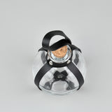 Dark Magic Potion Bottle Black Wizard Potions Glass Holder with Cork Stopper and Faux Leather Harness with Holster Loop