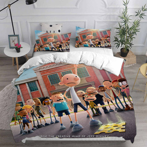 Diary of a Wimpy Kid Cosplay Bedding Sets Duvet Cover Halloween Comforter Sets
