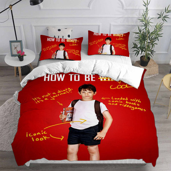 Diary of a Wimpy Kid Cosplay Bedding Sets Duvet Cover Halloween Comforter Sets