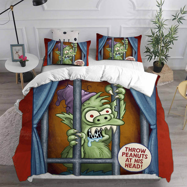 Disenchantment Cosplay Bedding Sets Duvet Cover Halloween Comforter Sets