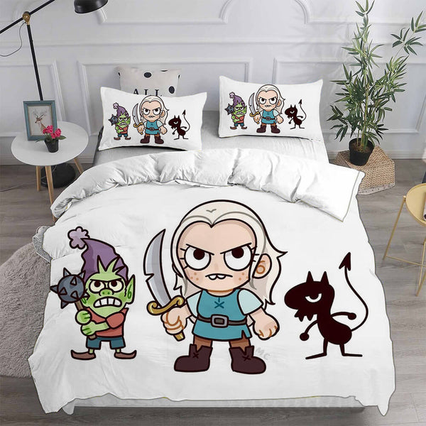 Disenchantment Cosplay Bedding Sets Duvet Cover Halloween Comforter Sets