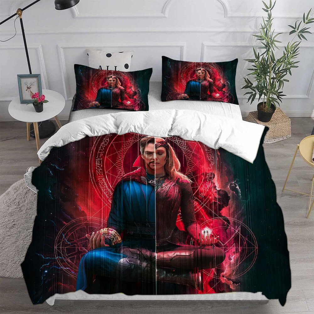 Doctor Strange In The Multiverse of Madness Cosplay Bedding Sets Duvet Cover