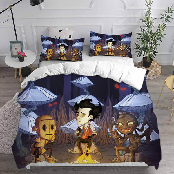 Don't Starve Cosplay Bedding Sets Duvet Cover Halloween Comforter Sets