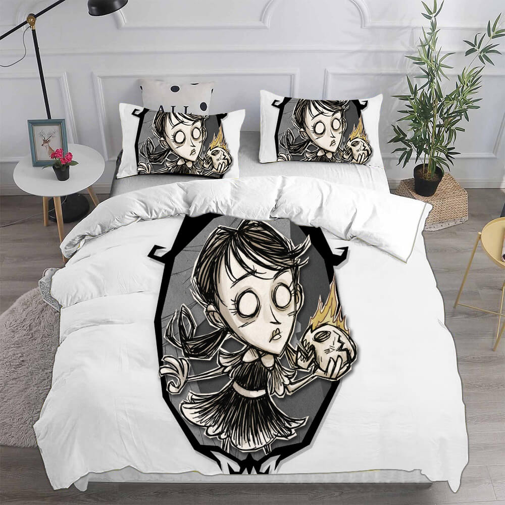 Don't Starve Cosplay Bedding Sets Duvet Cover Halloween Comforter Sets