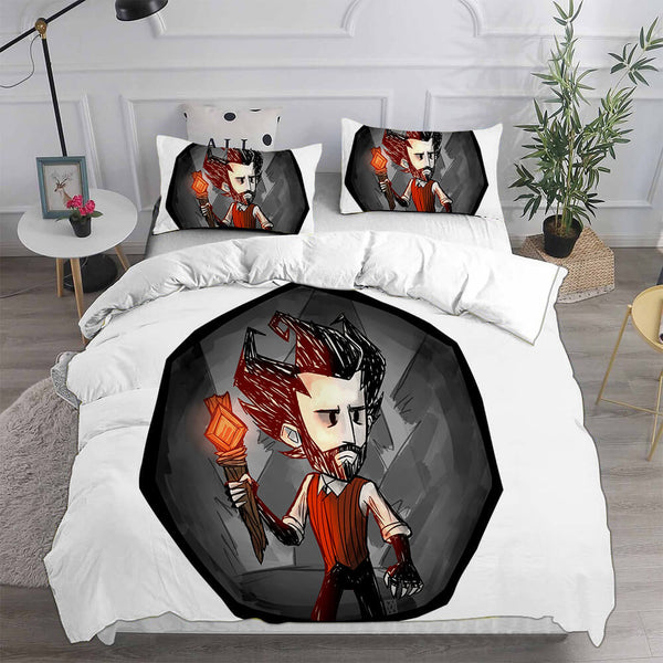 Don't Starve Cosplay Bedding Sets Duvet Cover Halloween Comforter Sets