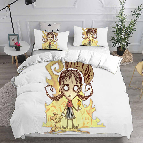 Don't Starve Cosplay Bedding Sets Duvet Cover Halloween Comforter Sets