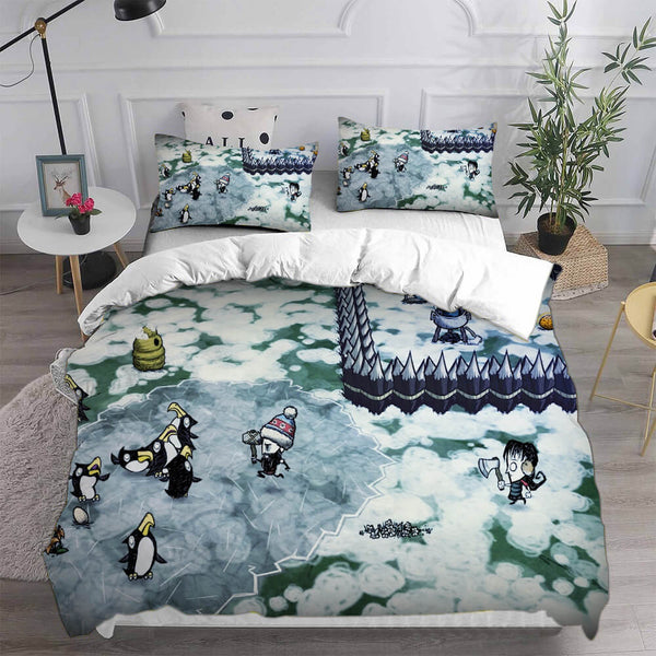 Don't Starve Cosplay Bedding Sets Duvet Cover Halloween Comforter Sets